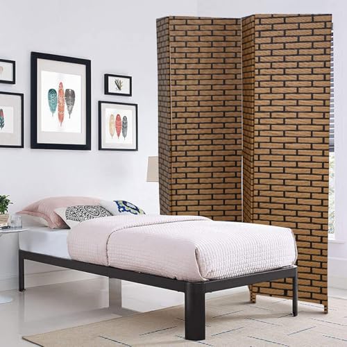 Room Dividers Folding Screens Privacy Screen Room Panel 4 Panel Partition Wall Tall Room Divider for Living Room Bedroom Study Portable Room Seperating Home Furniture Wall Dividers, Brick - color: Brick