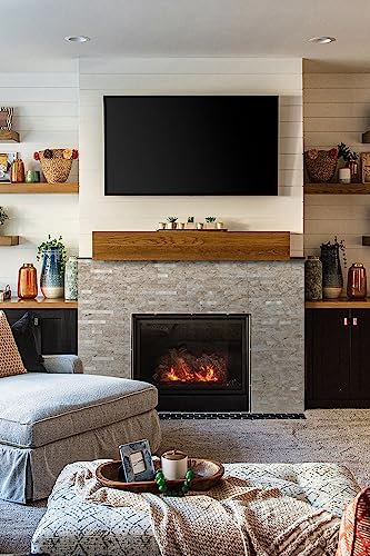 DICOFUN 10-Sheet Peel and Stick Backsplash Wall Tile, PVC Kitchen Backsplash Peel and Stick in Sandstone, 9.4 sq.ft - color: Sandstone and Metal Gold, size: 10 Sheets, 12’’x12’’x0.12’’