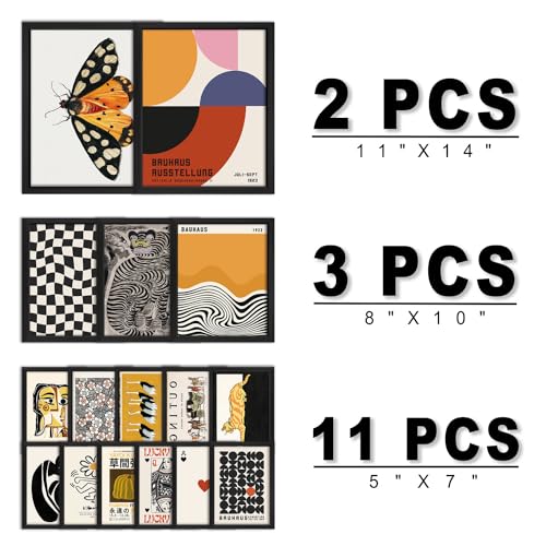 16 PCS Wall Art Framed Decore