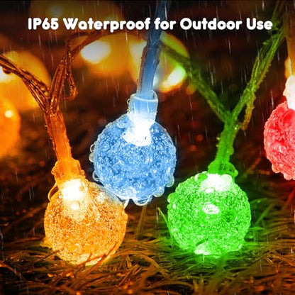 Minetom Globe String Lights - color: Multicolor