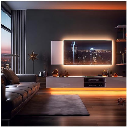 LED Strip Lights, COB Touch Dimmable 5V USB 3000K Warm White (6.56ft/2m) | 640 LEDs, Touch Stepless COB LED Strip, 10W Flexible, Bedroom Kitchen DIY Lighting Room Decor TV Lights - color: 6.56FT/3000K