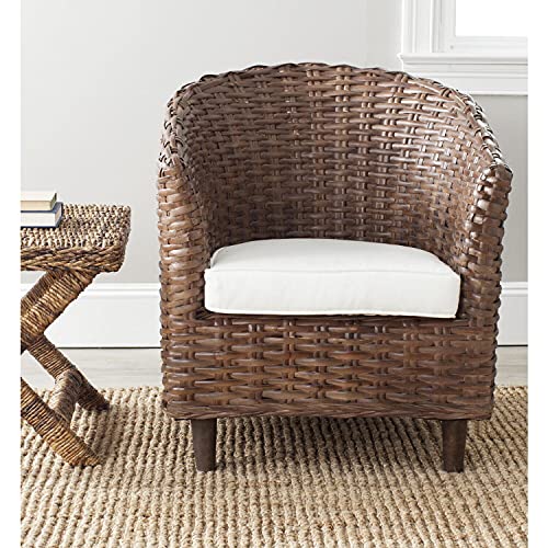 Safavieh Home Collection Omni Honey Barrel Chair - color: Brown