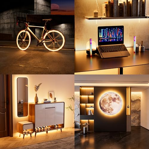 PAUTIX 5V USB COB LED Strip Light 6.56ft/2m 1200lm, Dimmable 640LEDs 2700K Warm White CRI90+ with RF Remote TV Backlight,Flexible Under Cabinet Tape Light for Bedroom,Kitchen,Home DIY Lighting - color: 2700K