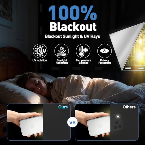 100% Magnetic Black Out Window Cover 39" x 58" Blackout Blinds No Drill, Portable Black Out Shades Blackout Curtains for Bedroom,RV,Nursery,Media Room with Strong Magnets - color: 39" X 58"