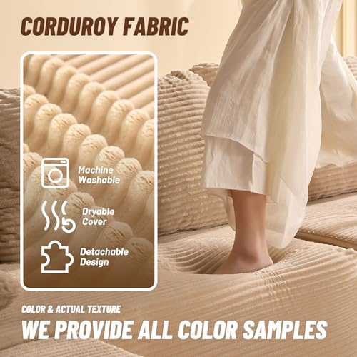 Cozy Single Seat, Comfortable Seating, No Assembly Required, Camel - color: Camel, size: Single Seat