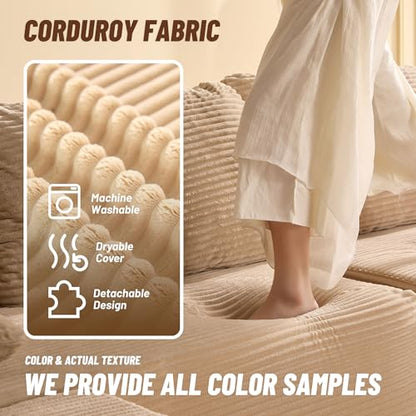 Cozy Square Ottoman, Comfortable Seating, No Assembly Required, Camel - color: Camel, size: Single Ottoman