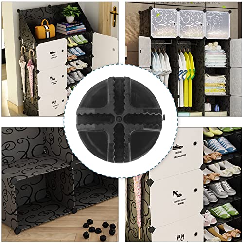 VICASKY DIY Cube Storage Connectors 20 Pcs Abs Plastic Modular Organizer Clips for Wire Bins