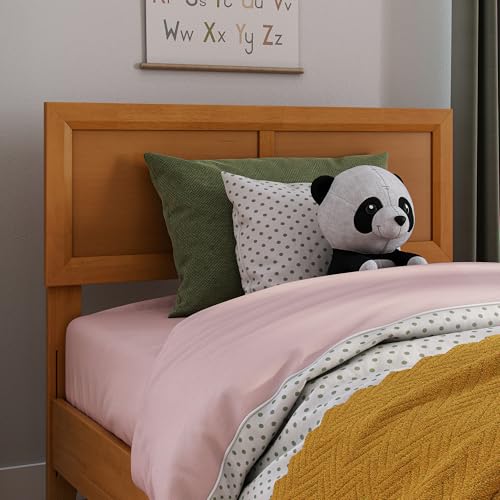 AFI, Sophia Adjustable Modern Twin Wood Headboard, Light Toffee - color: Light Toffee, size: Twin