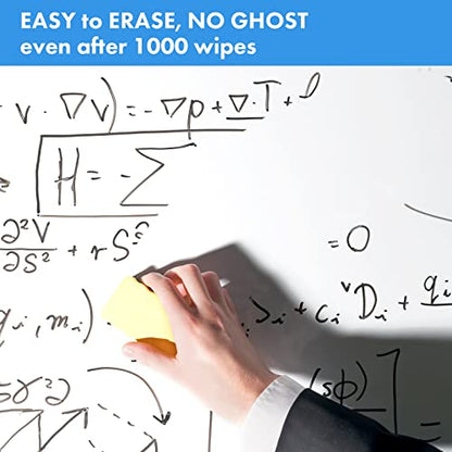 HAMIGAR White Board Sticker for Wall 24" x 79" Dry Erase Adhesive Paper | Dry Erase Board Wallpaper, Peel and Stick, Contact Paper Adhesive, No Ghost, can be Cut, Includes 1 Marker, Office Classroom - size: 79"W x 23.6"H