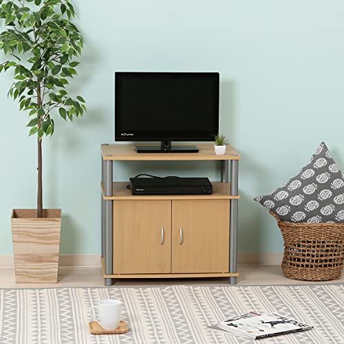 不二貿易(Fujiboeki) Fuji Boeki 84439 Living Room Storage, TV Rack, Stand, Width 23.6 inches (60 cm), 24 Type, TV Natural - color: Natural