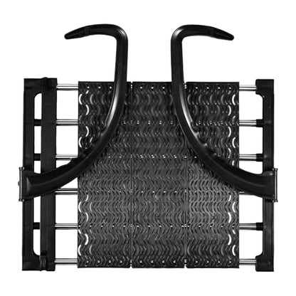 Portable Clothes Drying Rack for Balcony,Foldable Railings Windowsill, Retractable Radiator Clothes Airer,28"x13" Folding Towel Rack Indoor Outdoor Travel Laundry Rack with Clips (B-28"x13") - size: B-29"x13"