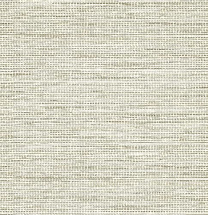 HueBurst Grasscloth Peel and Stick Wallpaper - 17.3x394 Renter Friendly, Cream Textured Grassweave Wallpaper Prepasted Contact Wall Paper - color: Cream, size: 17.3" x 394"