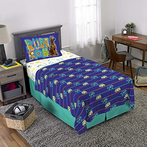Franco Kids Bedding Super Soft Sheet Set, Twin, Scooby Doo - color: Scooby Doo, size: Twin