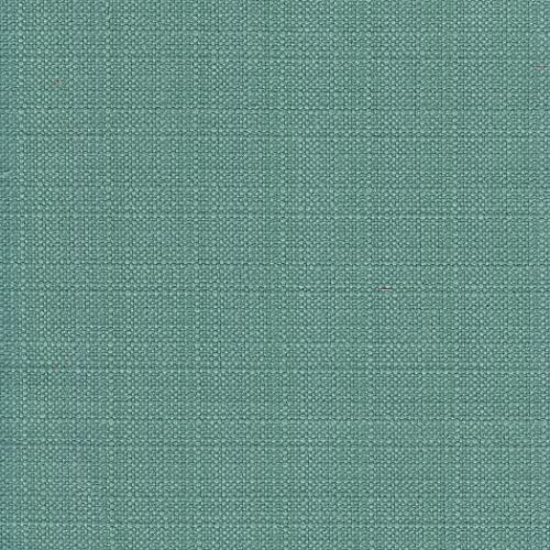 Spatial Order 22" Medium Rectangular Storage Ottoman - Aqua Linen - color: Aqua Linen