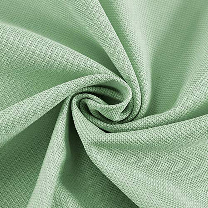 TWOPAGES 5ft Wide x 8ft Tall Room Divider Privacy Cubicle Curtain with Grommet Top (1 Panel,Olive) - color: Olive, size: 60"W x 96"L (Pack of 1)