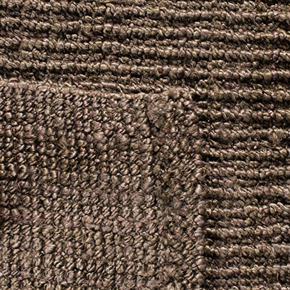 SAFAVIEH Area Rug 2x3 - Natural Fiber Collection - Brown, Handmade Jute, Farmhouse Style, Chunky Textured Thick Pile (NF447D) - color: Brown, size: 2' x 3' (Rectangular)