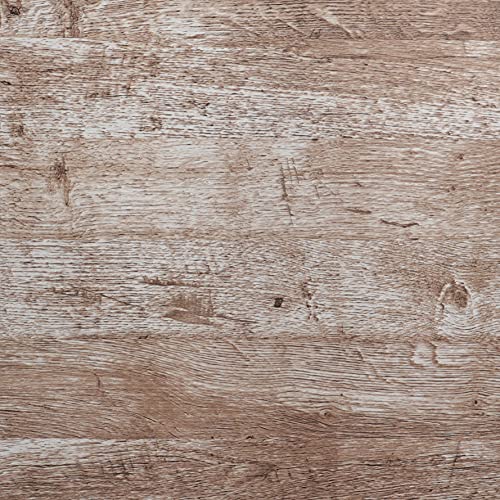 Wallpaper 118" x17.7''Wood Wallpaper Brown Thicken Grey Dark Wood Contact Paper Gray Brown Wood Plank Wood Peel and Stick Wallpaper Removable Rustic Wood Grain Self Adhesive Cabinet Vinyl Roll - color: Grey Brown-1, size: 17.7" x 118"