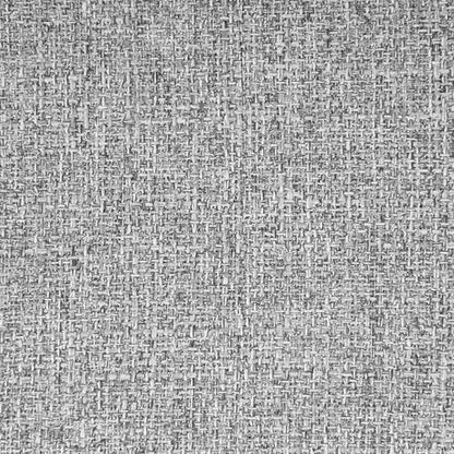 HomePop 19" Round Storage Ottoman - Light Gray Tweed - color: Light Gray