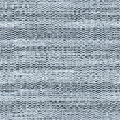 HueBurst Grasscloth Peel and Stick Wallpaper 17.3" x 394" Blue Textured Grasscloth Wall Paper Renter Friendly Wallpaper Self Adhesive Removable for Bathroom Bedroom - color: Blue, size: 17.3" x 394"