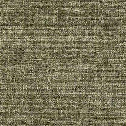 HomePop 19" Round Storage Ottoman - Green Tweed - color: Green Tweed