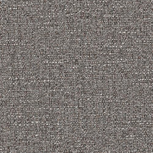 SIMPLIHOME Milltown 27" Wide Tweed Fabric Rectangle Ottoman in Pebble Grey | Contemporary ottoman with a cushioned seat, perfect for bedroom seating; footstool, footrest or pouf. - color: Pebble Grey, style: Small Ottoman Bench