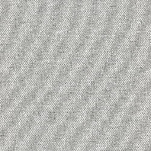HomePop Open Back Upholstered Wood Frame Dining Chairs - Gray Solid Woven (Set of 2) - color: Gray Solid Woven (Set of 2), style: Pack of 2