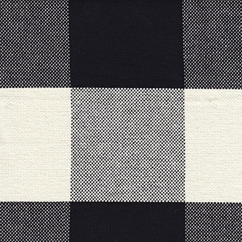 HomePop Parsons Dining Chair - Black Plaid (Set of 2) - color: Black Plaid(set of 2), style: Pack of 2