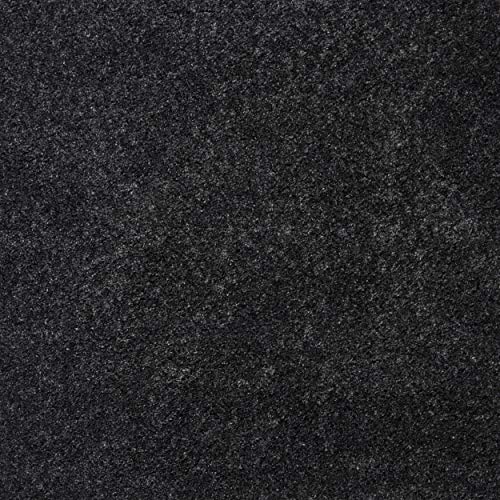 SAFAVIEH August Shag Collection Accent Rug - 2'3" x 4', Charcoal, Solid Design, Non-Shedding & Easy Care, 1.2-inch Thick Ideal for High Traffic Areas in Entryway, Living Room, Bedroom (AUG900H) - color: Charcoal, size: 2'3" x 4' (Rectangular)