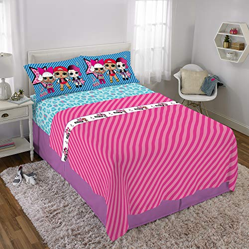 Franco Kids Bedding Super Soft Sheet Set, Full, L.O.L. Surprise - color: L.o.l. Surprise, size: Full