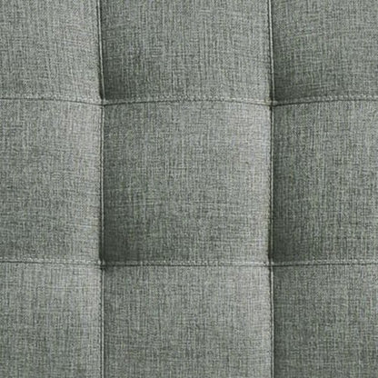 Modway Lily Tufted Linen Fabric Upholstered Full Headboard in Gray - color: Gray, size: Full