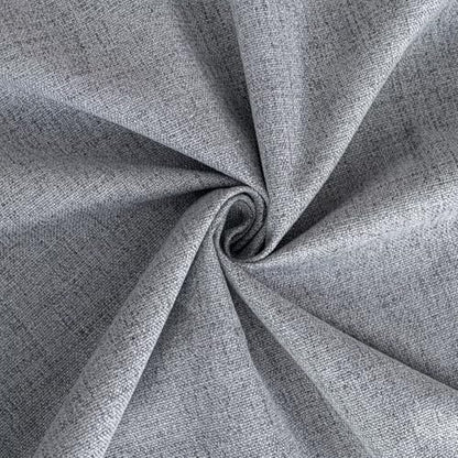 100% Blackout Curtains 84 inch Length 2 Panels Faux Linen Long Drapes for Bedroom Living Room Black Out Room Darkening Curtain Thermal Insulated Back Tab Rod Pocket(W37 x L84, Light Grey) - color: Light Grey, size: 37"W x 84"L (Pack of 2)