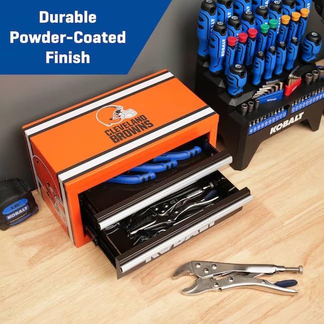K.balt Mini Toolbox Cleveland - color: Orange, size: 2 Drawer