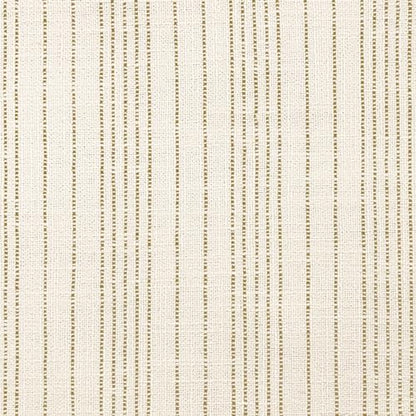 HomePop 18" Classic Square Storage Ottoman - Marigold Pinstripe Cream - color: Marigold Pinstripe Cream Fabric