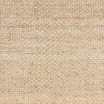 SAFAVIEH Natural Fiber Collection Area Rug - 4' Square, Natural, Handmade Farmhouse Fringe Jute, Ideal for High Traffic Areas in Living Room, Bedroom (NF733A) - size: 4' x 4' (Square)