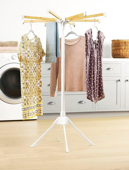 Whitmor Folding Drying Rack, White - color: White