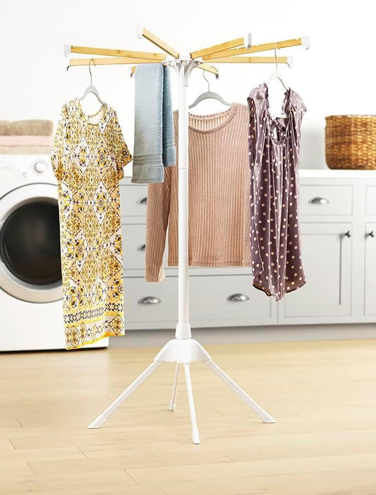 Whitmor Folding Drying Rack, White - color: White