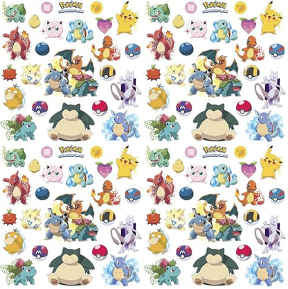 RoomMates RMK2535SCS Pokemon Iconic Peel and Stick Wall Decals (Pack of 4) - size: Pack of 4