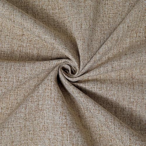 100% Blackout Curtains 108 inch Length 2 Panels Faux Linen Long Drapes for Bedroom Living Room Black Out Room Darkening Curtain Thermal Insulated Back Tab Rod Pocket(W37 x L108, Beige) - color: Beige, size: 37"W x 108"L (Pack of 2)