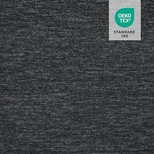 MCombo 67.7" Loveseat Sofa, 2-Seater Small Couch for Small Spaces, Classic Rolled Arm Upholstered Sofa with Solid Wood Legs for Living Room, Removable Cover, Chenille Fabric VE730 (Dark Grey) - color: Dark Grey