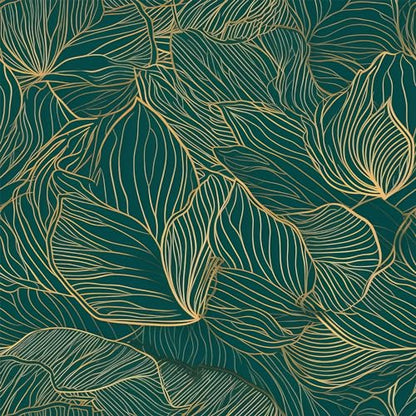 Gold Peel and Stick Wallpaper, 17.71in x 118.1in Self-Adhesive Removable, Gold/Green Contact Paper, Waterproof Vinyl for Bedroom, Living Room, Cabinets - color: Wallpaper-03, size: 17.7" x 118.1"