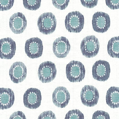 HomePop 18" Classic Square Storage Ottoman - Green Medallion Ikat Print - color: Small Multi Green Medallion Ikat Print
