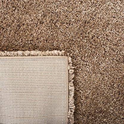 SAFAVIEH Milan Shag Collection Runner Rug - 2' x 8', Dark Beige, Solid Design, Non-Shedding & Easy to Clean, Plush Thick Pile, Ideal for Hallway, Foyer, Bedroom (SG180-1414) - color: Dark Beige, size: 2' x 8' (Runner)