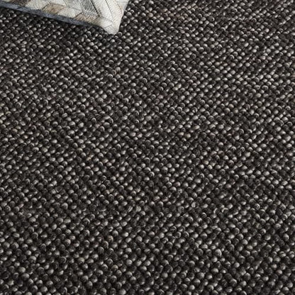 SAFAVIEH Natura Runner Rug 2'3"x11', Wool Knotted Black & Grey NAT425Z - color: Black/Grey, size: 2'3" x 11' (Runner)