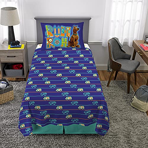 Franco Kids Bedding Super Soft Sheet Set, Twin, Scooby Doo - color: Scooby Doo, size: Twin