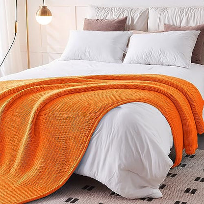 L'AGRATY Knitted Weighted Blanket - 50"x60" 10lbs Cooling Chunky Knit Heavy Blanket for Adults Braided Crochet Throw Thick Cable Yarn Knit Decorative No Beads Evenly Weighted Machine Washable | No Beads Evenly Weighted Machine Washable Chunky Braided Croc