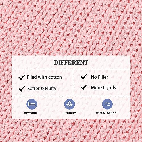 L'AGRATY Knitted Weighted Blanket - 48"x72" 20lbs Cooling Chunky Knit Heavy Blanket for Adults Braided Crochet Throw Thick Cable Yarn Knit Decorative No Beads Evenly Weighted Machine Washable | No Beads Evenly Weighted Machine Washable Chunky Braided Croc
