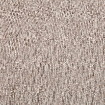 Designs4Comfort Round Accent Storage Ottoman with Reversible Tray Lid - color: Tan Fabric