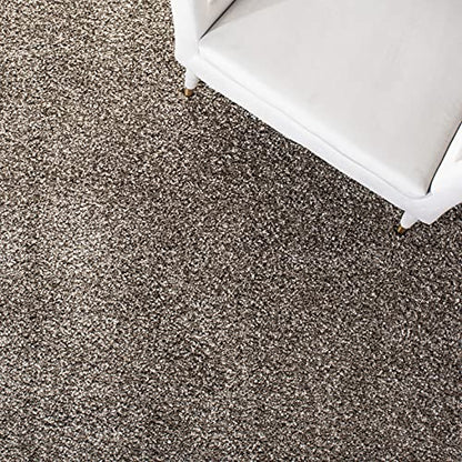SAFAVIEH Milan Shag Collection Runner Rug - 2' x 8', Grey, Solid Design, Non-Shedding & Easy to Clean, Plush Thick Pile, Ideal for Hallway, Foyer, Bedroom (SG180-8080) - color: Grey, size: 2' x 8' (Runner)
