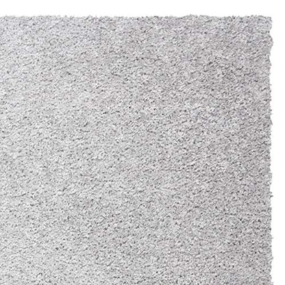 SAFAVIEH August Shag Collection Accent Rug - 2'3" x 4', Silver, Solid Design, Non-Shedding & Easy Care, 1.2-inch Thick Ideal for High Traffic Areas in Entryway, Living Room, Bedroom (AUG900G) - color: Silver, size: 2'3" x 4' (Rectangular)