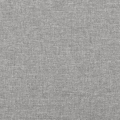 Queen Size Upholstered Bed Frame, Light Grey Fabric Platform Bed with Durable Plywood Slats, Modern Low Profile Bed Base for Bedroom Furniture, Easy Assembly - size: Queen